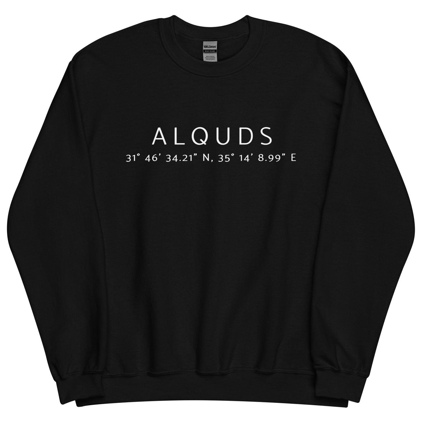 ALQUDS Jerusalem Designer Sweatshirt Jumper - Aljabour Family *FREE GLOBAL SHIPPING*